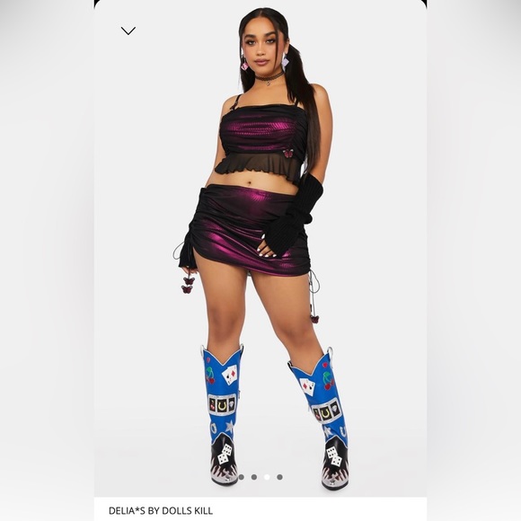 Plus Conservationist Queen Skirt Set - Picture 2 of 7